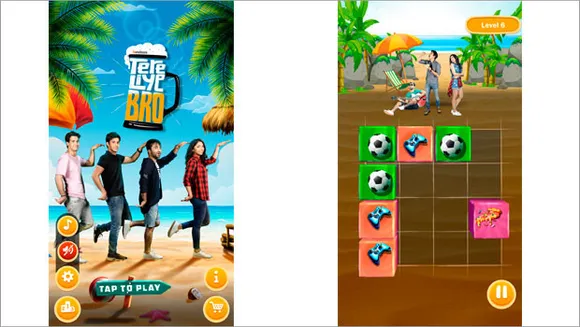 bindass launches gaming app to promote 'Tere Liye Bro'