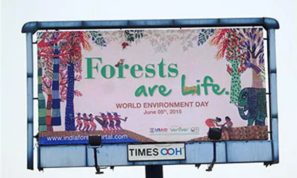 Vertiver takes the OOH route for USAID's 'Forests are Life' campaign