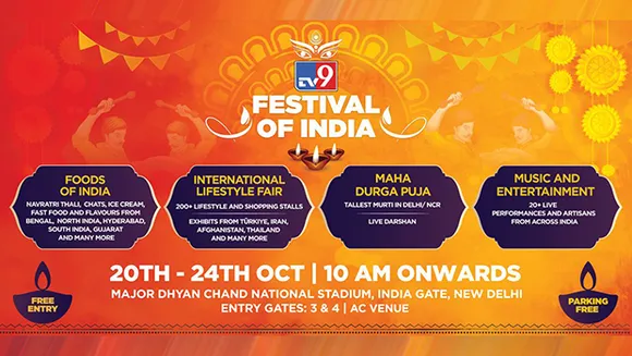 TV9 Network presents 'TV9 Festival of India'