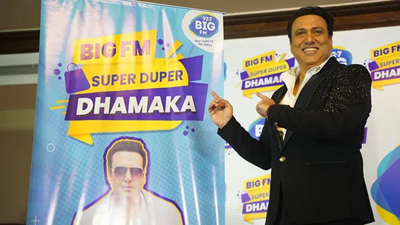 Govinda to become India's shopping partner this festive season with Big FM's 'Super Duper Dhamaka' campaign