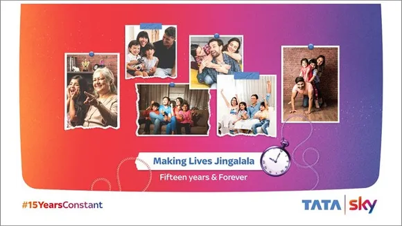 Tata Sky celebrates anniversary with its #15YearsConstant campaign