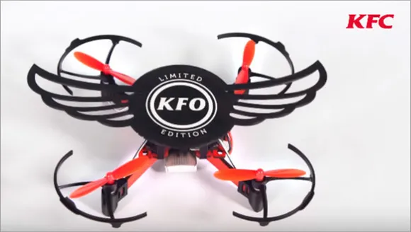Now fly with KFC's smoky wings