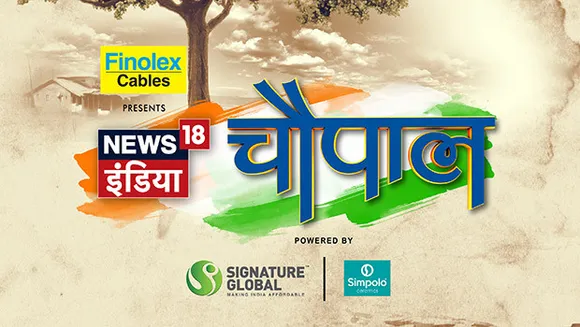 News18 India announces fifth edition of 'News18 India Chaupal'