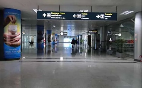 Canara Bank tells its story at Hyderabad Airport