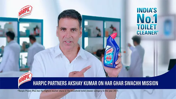 Harpic brings Akshay Kumar on board as brand ambassador