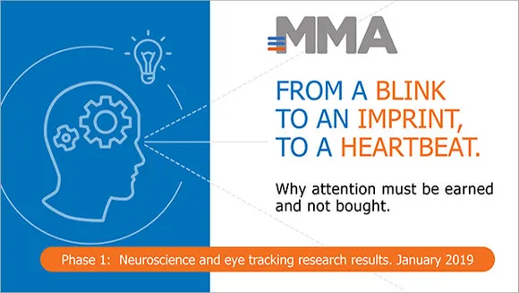 MMA's Neuroscience Cognition Research assesses duration at which mobile ads can be recognised and processed