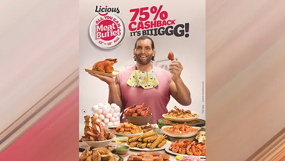 The Great Khali vouches for 'The All You Can Meat Buffet' in Licious' new campaign
