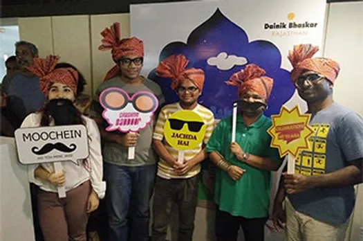 Dainik Bhaskar celebrates 20th anniversary with pagdi tying contest in media agencies