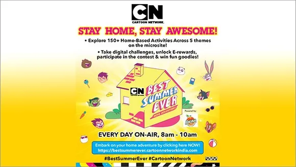 Cartoon Network launches 'Best Summer Ever' campaign with loads of home-based activities for kids 