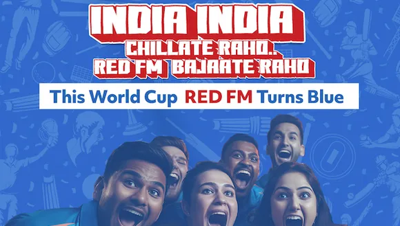 Red FM turns blue to cheer Team India ahead of World Cup Final India-Australia match