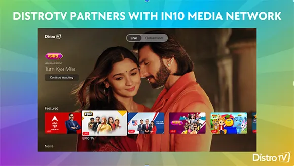 DistroTV and IN10 Media Network forge content and distribution partnership