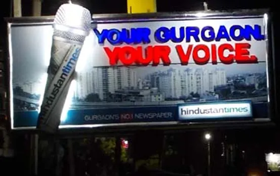 HT takes outdoor route for 'Your Gurgaon, Your Voice' campaign