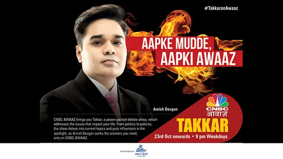 CNBC Awaaz launches a new debate show 'Takkar'