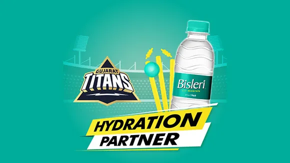 Bisleri partners with IPL team Gujarat Titans as the official hydration partner