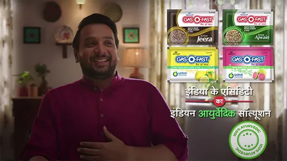 Gas-O-Fast goes all out with 'India ki Acidity ka Indian Ayurvedic Solution' campaign