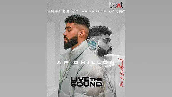 boAt partners with 'Brown Munde' fame AP Dhillon for #LiveTheSound campaign