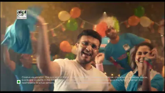 Sourav Ganguly recreates jersey-waving moment in Bisk Farm's new campaign