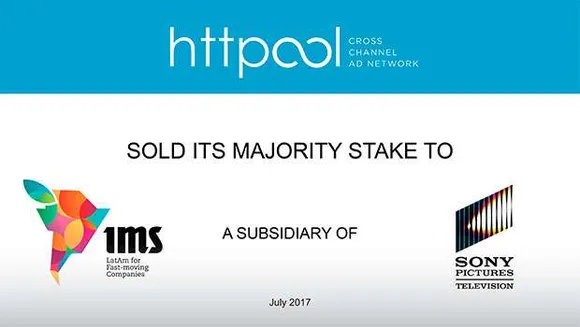 Sony Pictures Networks' IMS to acquire majority stake in Httpool
