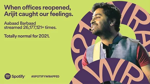 Leo Burnett India showcases the new 'normals' in Spotify's 'Wrapped' 2021 campaign