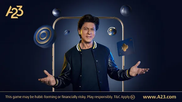 Shah Rukh Khan drives home the message of 'Chalo Saath Khelein' in A23's new ad campaign