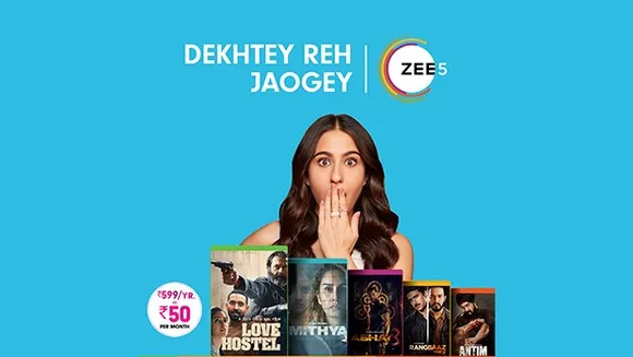 Zee5 launches 2nd edition of 'Dekhtey Reh Jaogey' campaign featuring Sara Ali Khan & Amol Parashar