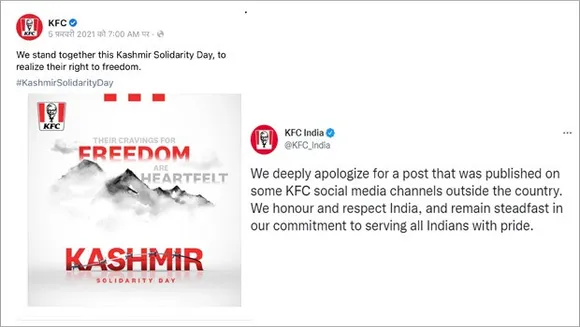 Nine brands that apologised to Indians after 'Kashmir Solidarity Post' row