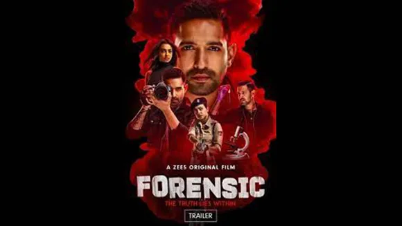 Vikrant Massey plays the role of Forensic expert to perfection in Zee5's crime-thriller 'Forensic'