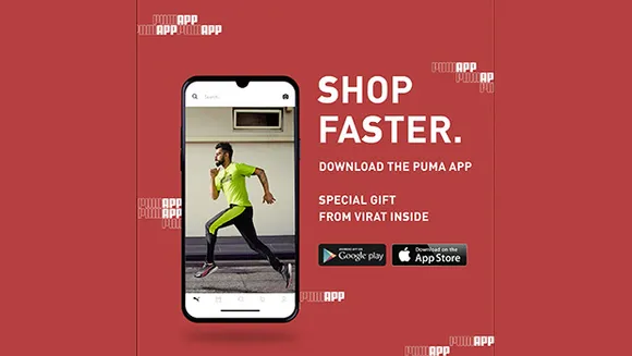 Puma & Virat Kohli come together to launch the brand's shopping app in India