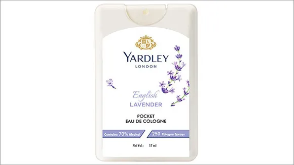 Yardley launches pocket sanitiser perfume 'Eau De Cologne' 