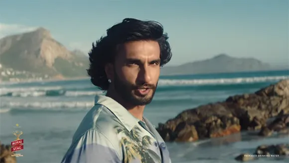 Ranveer Singh shares the 'Live It Large' idea in Seagram's Royal Stag's new campaign