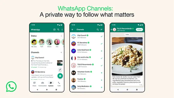 Mark Zuckerberg announces WhatsApp Channels