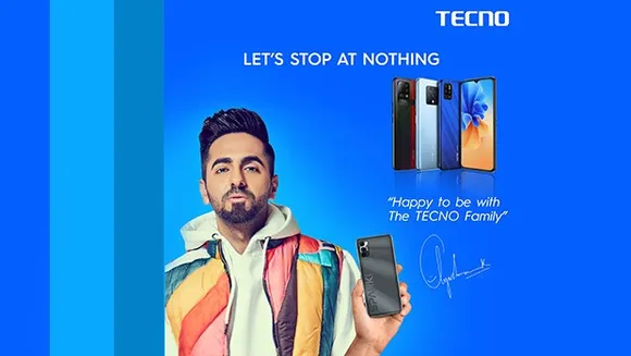 Ayushmann Khurrana is Tecno's Indian brand ambassador for 2021