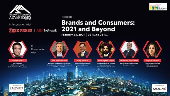 ISA, Free Press Journal and ABP Network organising a webinar, 'Brands and Consumers: 2021 and Beyond'