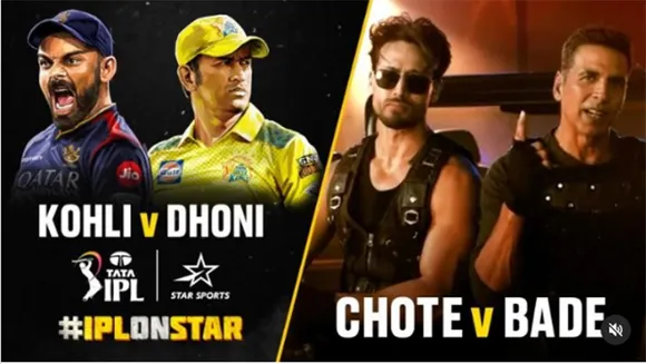 Star Sports ropes in 'Bade Miyan and Chote Miyan' for promo film of IPL opener CSK vs RCB