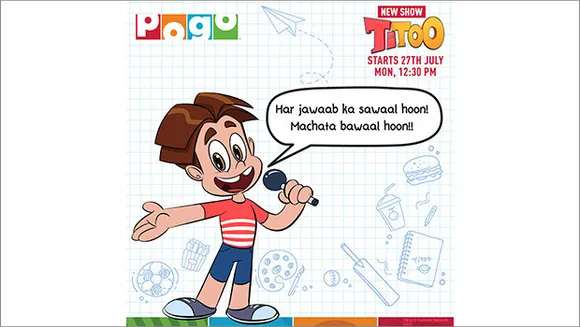 New animation comedy series 'Titoo – Har Jawaab Ka Sawaal Hu' on Pogo from July 27