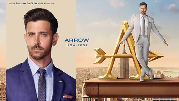 Arvind's brand Arrow signs Hrithik Roshan as brand ambassador, unveils campaign