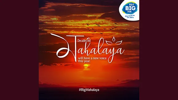 Big FM recreates 'Big Mahalaya' in the voice of singer Swagata Laxmi