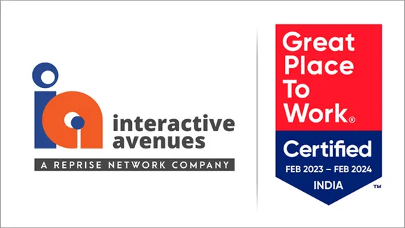 Interactive Avenues gets Great Place To Work certification
