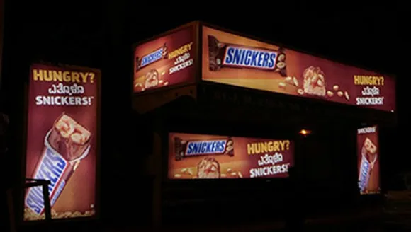 Ecosys OOH puts an end to hunger pangs with Snickers