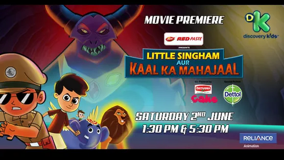 World television premiere of 'Little Singham Aur Kaal Ka Mahajaal' on Discovery Kids