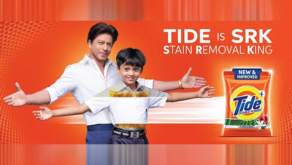 Tide launches campaign with new brand ambassador Shah Rukh Khan