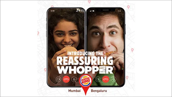 Burger King India brings people closer 'virtually' with #ReassuringWhopper initiative