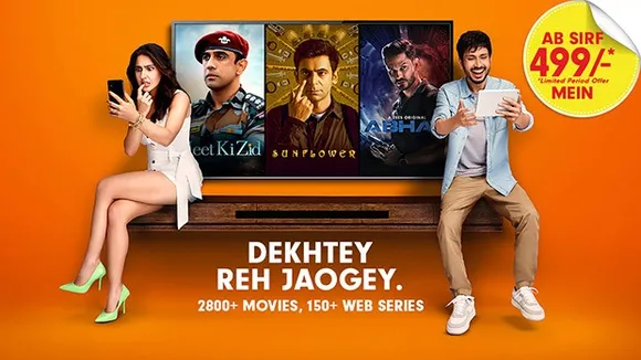 Zee5 launches new brand campaign 'Dekhtey Reh Jaogey' offering annual subscription at Rs 499