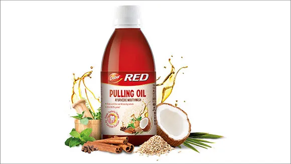 Dabur launches ayurvedic mouthwash 'Dabur Red Pulling Oil'