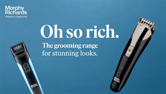 Morphy Richards unveils 'Oh So Rich' campaign to promote personal grooming launch