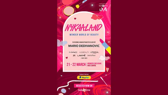 Nykaa, BookMyShow to launch beauty fest 'Nykaaland' in Mumbai on March 21-22