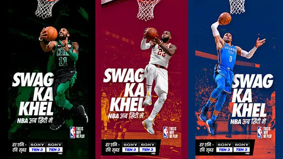 NBA, SPN launch 'Swag Ka Khel' campaign for Hindi-speaking markets