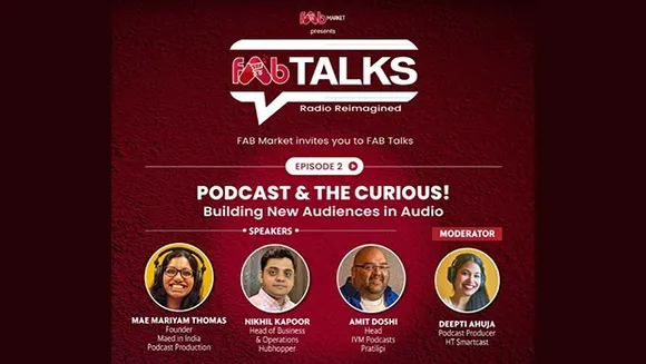 FAB Talks' second episode 'Podcast & the Curious' to go live on January 19