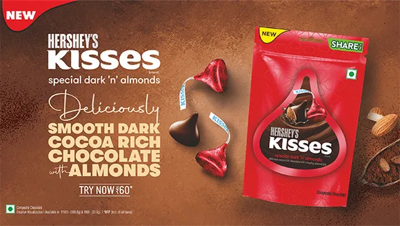 Hershey's Kisses launches dark chocolate variant Hershey's Kisses Special Dark 'n' Almonds