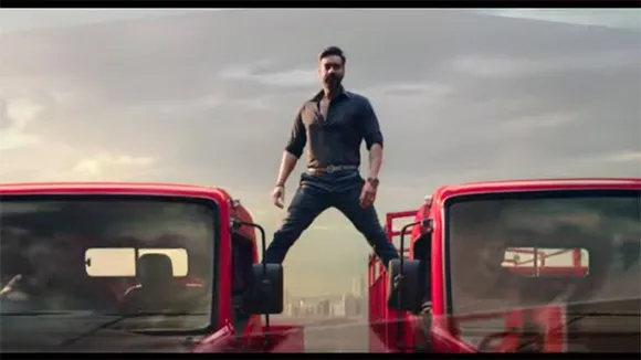 FCB Interface shows Ajay Devgn's iconic stunt with new Mahindra Furio 7 range